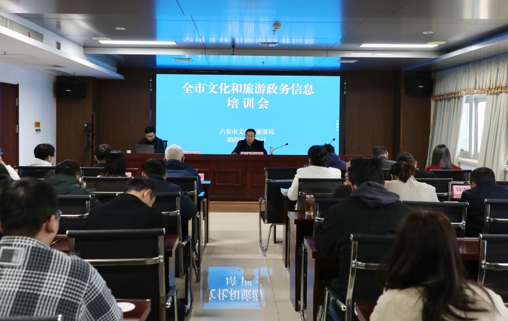 市文旅局召开全市文化和旅游政务信息培训会